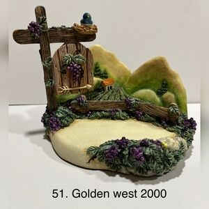 Golden West 2000 Goebel Hummelscape 1999 vintage rare